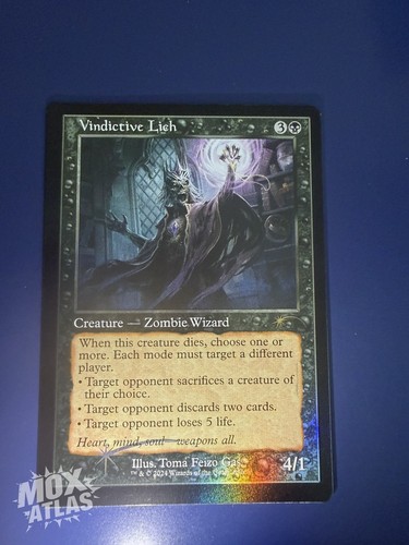 Mtg vindictive lich retro - vindictive,