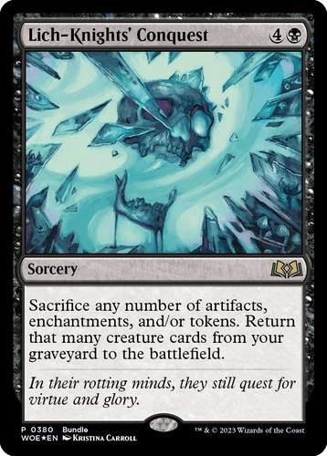 Lich knights conquest foil - lich-knights',