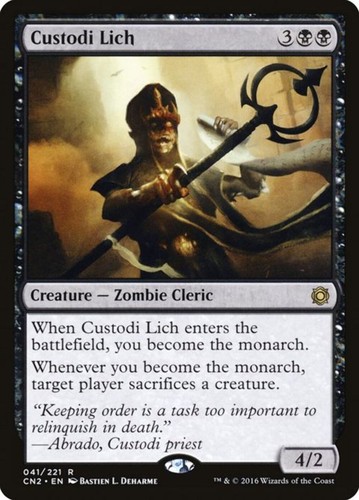 Custodi lich conspiracy - (conspiracy:, take