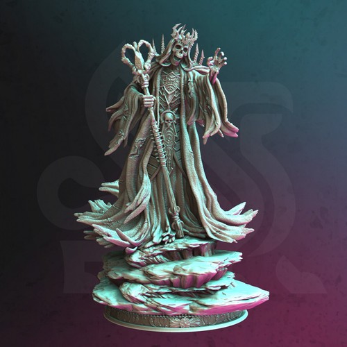 Kelathar ancient lich - lich, wizard