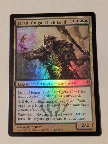 Jarad golgari lich lord foil - lich,