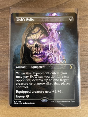Mtg lich relic 0365 - mtg,