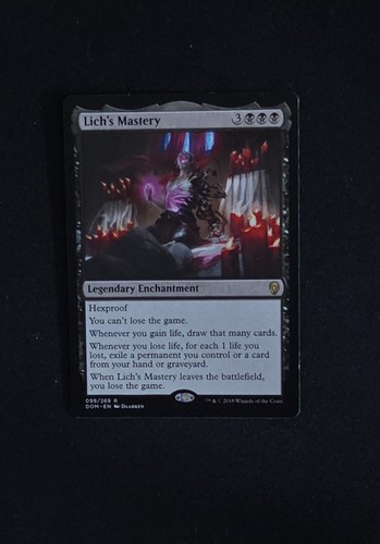 Lich mastery dominaria - mastery,