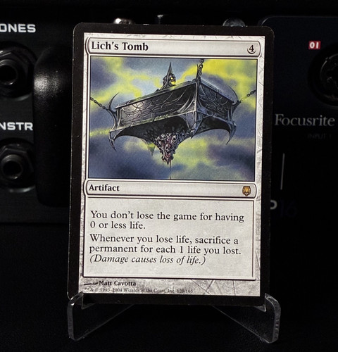 Lich tomb magic - lich's,