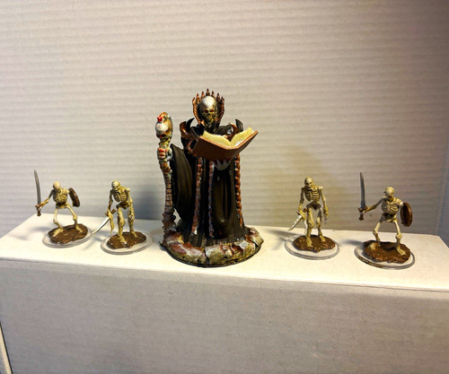 Painted necromancer lich - painted, necromancer/lich