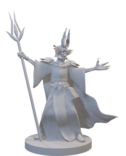 Miniatura lich resina d - resina, (d&d