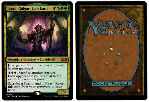 Jarad golgari lich lord 293 - jarad,, #293
