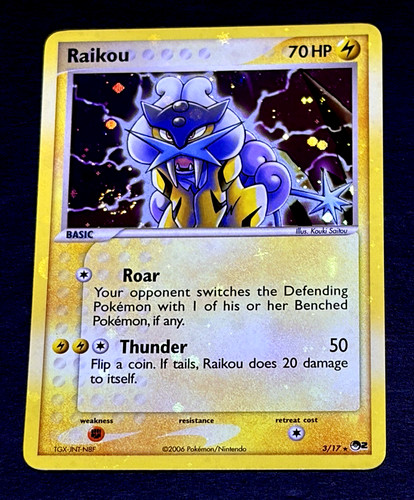 Pokemon raikou 2006 - pokemon, promo