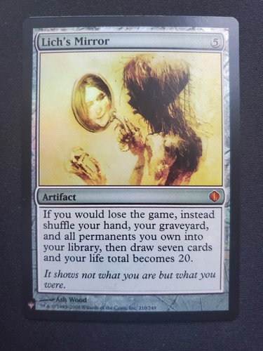 Lich mirror foil mystery - mirror,