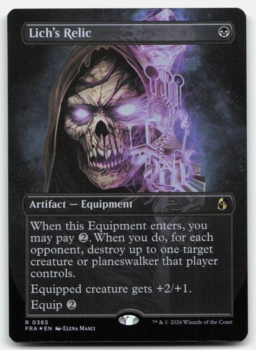 Lich relic fra - (borderless),