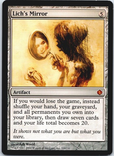 Lich mirror shards alara - of,