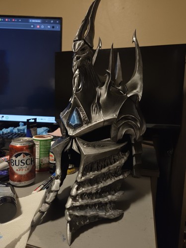 Lich king helmet - helmet,