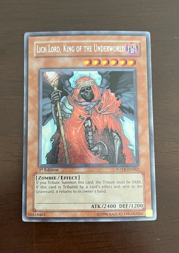 Lich lord king the - lich, of