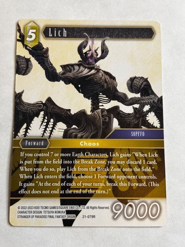 Lich rare beyond - lich,