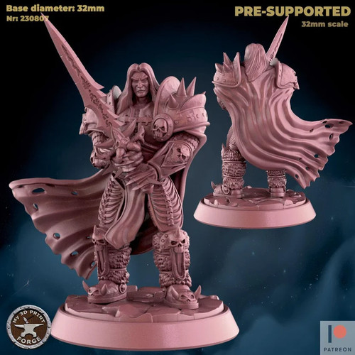 Warcraft miniatures arthas - miniatures,