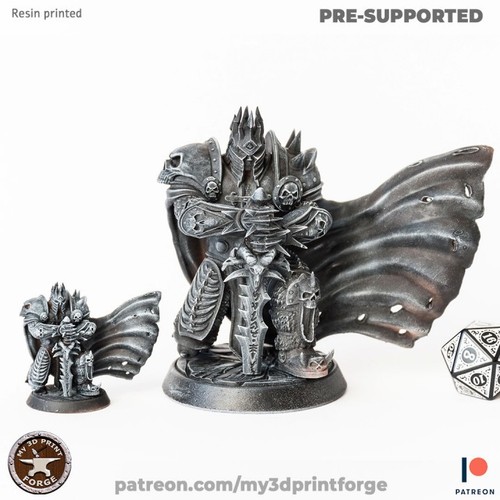 Warcraft miniatures lich - warcraft,