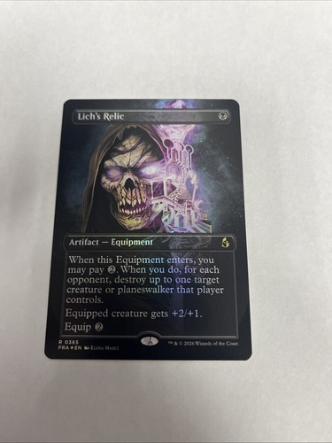 Lich relic borderless - relic,