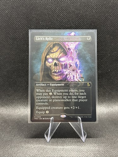 Lich relic - lich's, (borderless)