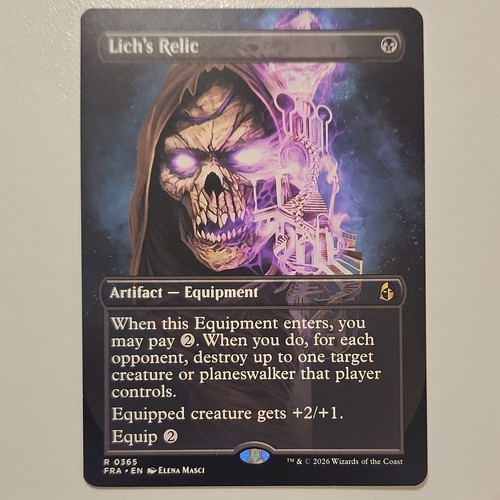 Lich relic deckmasters - relic,