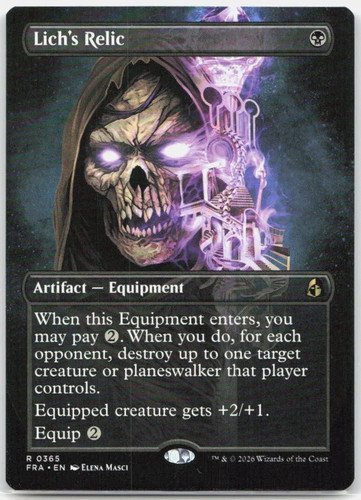 Lich relic borderless - relic,