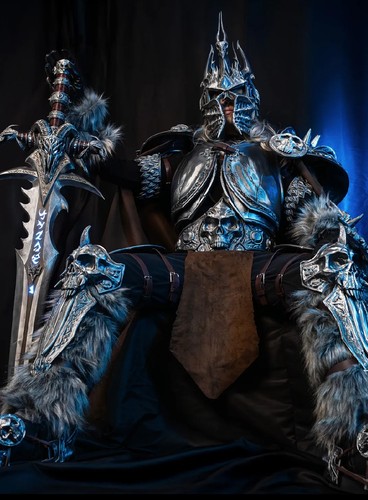 Lich king helmet printed - lich,